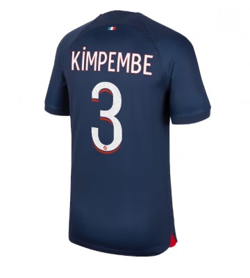 Paris Saint-Germain Presnel Kimpembe #3 Replika Hjemmebanetrøje 2023-24 Kortærmet